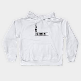 Church tower Kids Hoodie